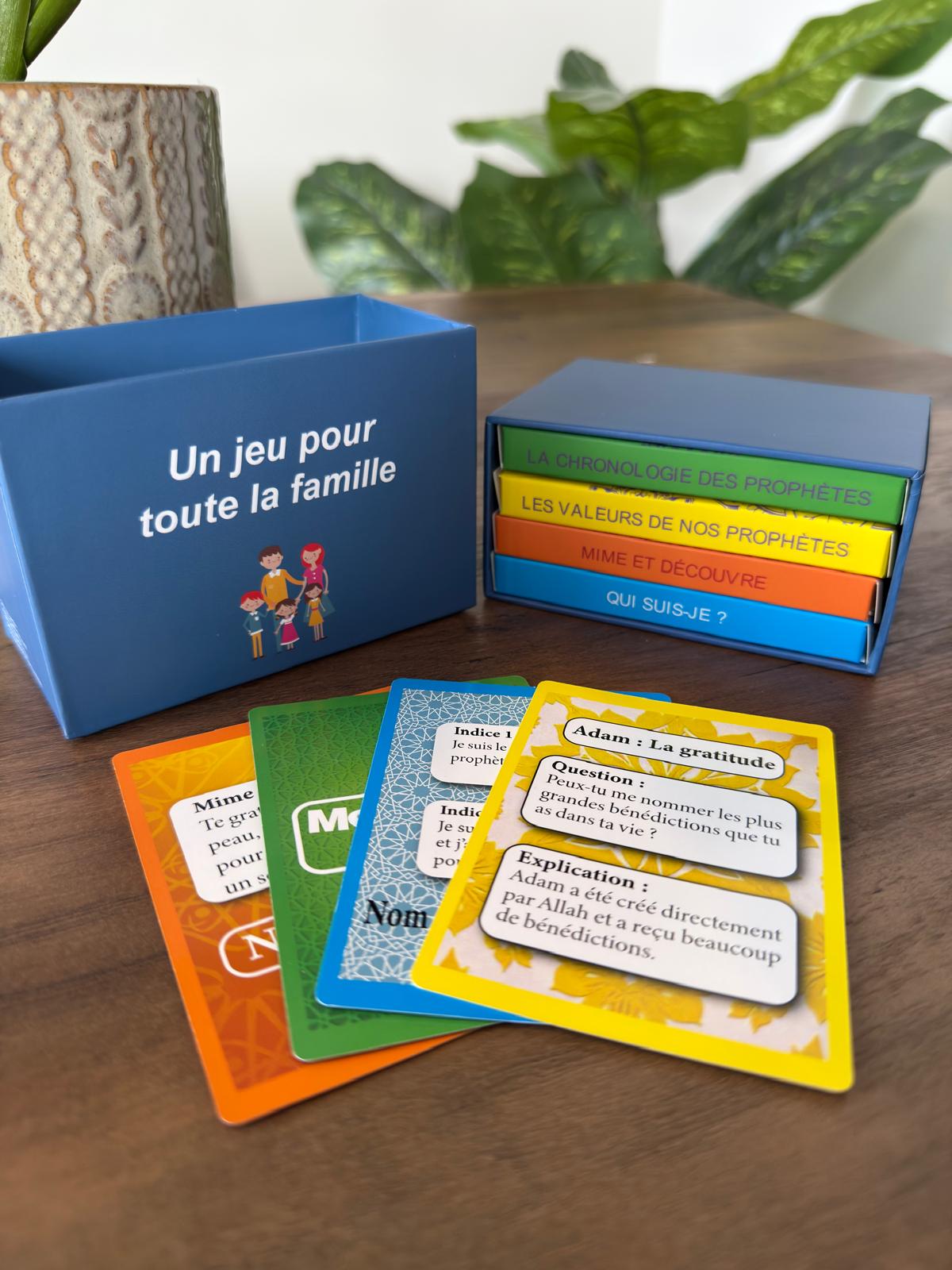 Cartes des Prophètes - Apprenez et partagez en famille